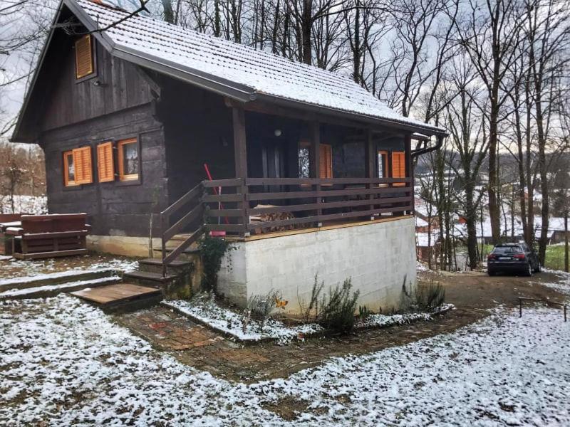 Wooden House Near The River Kupa Kamanje Exterior foto